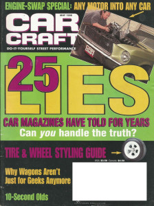 CAR CRAFT 1998 MAY - '64 442, WAGONS, LEAKDOWN TEST